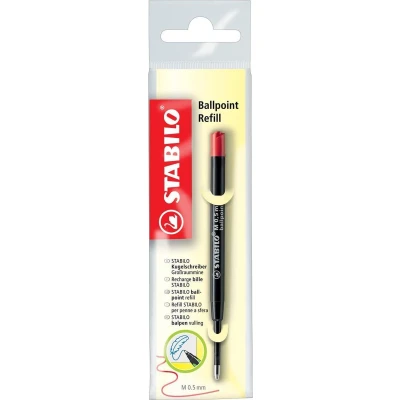 Afbeelding van Stabilo Balpen Navulling 0,5 mm Rood
