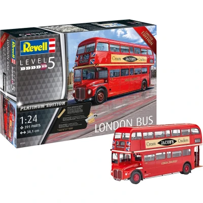 Afbeelding van 1:24 Revell 07720 London Bus Platinum Edition Plastic Modelbouwpakket