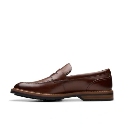 Afbeelding van Clarks Aldwin Step heren, Medium Lea Tan