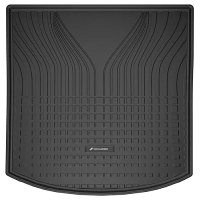 Afbeelding van WALSER Hoogwaardige kofferbakmat, geschikt voor VW Touran (1T1, 1T2) 02/2003 2010, kofferbakbeschermingsmat, 100% precies passend, made in EU, robuust en antislip kofferbak