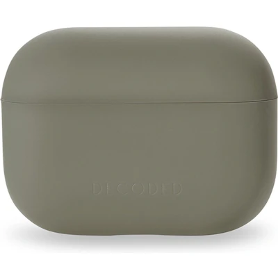 Afbeelding van DECODED Silicone Airpods hoesje geschikt voor 3 rubber Olive