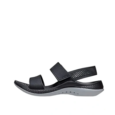 Afbeelding van Crocs Literide 360 Sandalen Black light grey, Dames, Maat: 42/43, grey