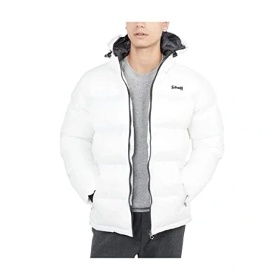 Image de Schott NYC Mixte Idaho2 Doudoune, Blanc, L