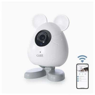 Afbeelding van Catit Pixi Smart Mouse Camera 75 x 112 12 cm Wit