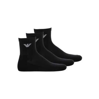 Afbeelding van Emporio Armani 3PACK Sokken, Heren, Maat: One Size, Black