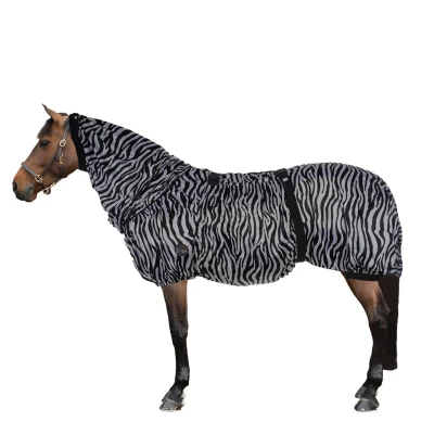 Afbeelding van HKM Eczeem Deken Zebra Wit/Zwart 135/185