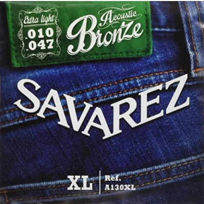 Afbeelding van Savarez 130XL Snaren Folk Gitaar Bronze Extra Light