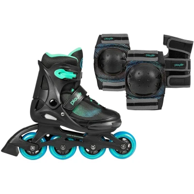 Afbeelding van Playlife Joker Yellow Glow Skate Combo Junior (verstelbaar)