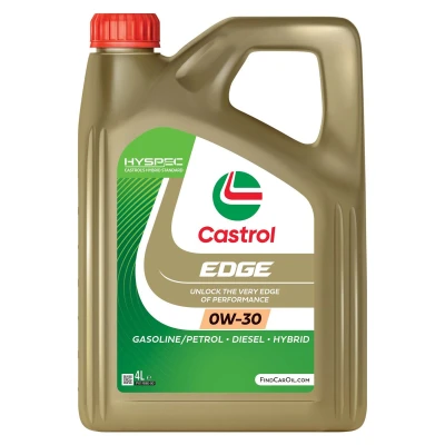 Afbeelding van Castrol EDGE 0W 30 4L Motorolie 15F640 BMW: 3 Touring, 1 Hatchback, Saloon, MERCEDES BENZ: E Class A Class, C RENAULT: CLIO