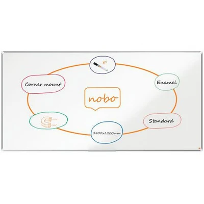 Afbeelding van Magnetisch Whiteboard Emaille Premium Plus Nobo