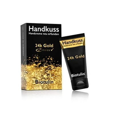 Afbeelding van Handkuss 50 ml Handcrème opnieuw uitgevonden anti rimpel voor vrouwen en mannen Hyaluronzuur aging ingrediënten