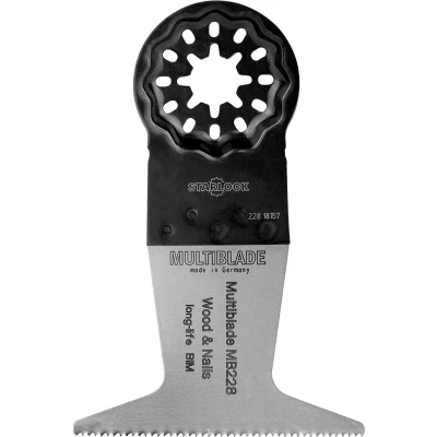 Afbeelding van Multiblade Starlock MB228 Duurzaam zaagblad 60 mm (hout, handgrepen, kunststof, nagels)