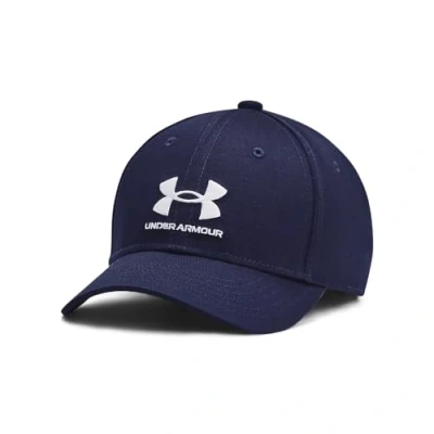 Afbeelding van Under Armour Youth Branded Lockup ADJ 1381646 pet voor jongens, Navy Blauw