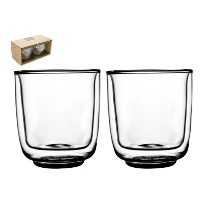 Afbeelding van Gusta Fika Dubbelwandig glas 250ml set 2 stuks