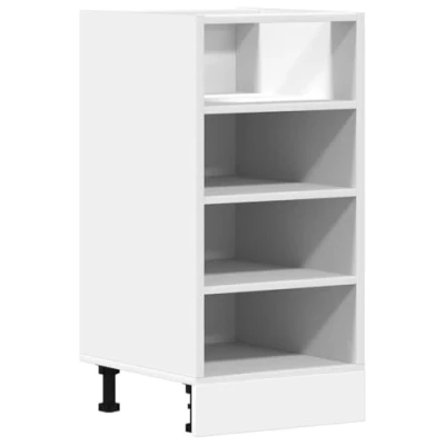 Afbeelding van vidaXL Onderkast 40x44,5x81,5 cm bewerkt hout wit