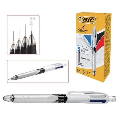 Image de Stylo Bic 3 couleurs + portemines