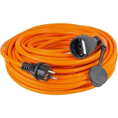 Afbeelding van AS Schwabe 59210 Stroom Verlengkabel 16 A Oranje 10.00 m H07BQ F 3G 2,5 mm²