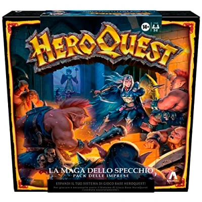 Afbeelding van Avalon Hill, HeroQuest Spiegel Maga, Business Pack, Fantasy Style Dungeon Crawler Adventure Game
