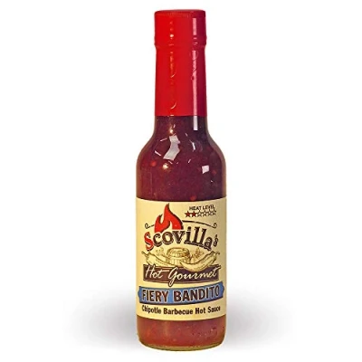 Afbeelding van Scovilla &#039;s Hot Gourmet Fiery Bandito Chipotle Barbecue, kruidensaus, 148 ml