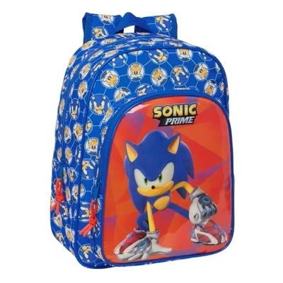 Afbeelding van Schoolrugzak Sonic Prime Blauw 26 x 34 11 cm