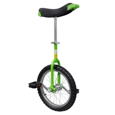 Image de vidaXL Monocycle ajustable vert