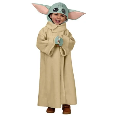 Afbeelding van RUBIES FRANCE The Mandalorian Star Wars Baby Yoda Vermomming 92/104 (3 4 jaar)