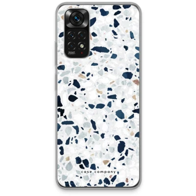 Afbeelding van Case Company® hoesje geschikt voor Xiaomi Redmi Note 11 Terrazzo N1 Soft Cover Telefoonhoesje Bescherming aan alle Kanten en Schermrand