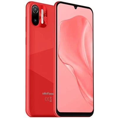 Afbeelding van Ulefone 4G mobiele telefoon, ontgrendeld, Note 6 (P), 8,5 mm, ultradun, Dual SIM smartphone, HD+ display 6,1 inch, sleuf voor 3 kaarten, Android 11 GB, 2 GB + 32 camera 8 MP 5 MP,