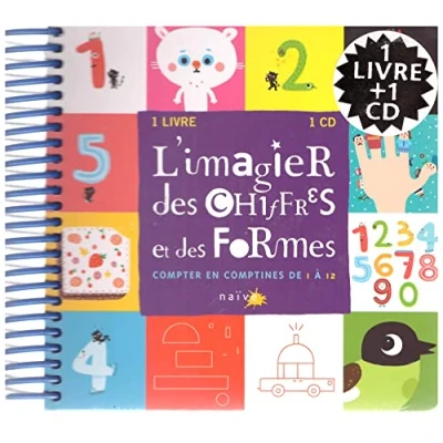 Afbeelding van Various Artists Imagier Des Chiffres Et Formes (CD Boek)