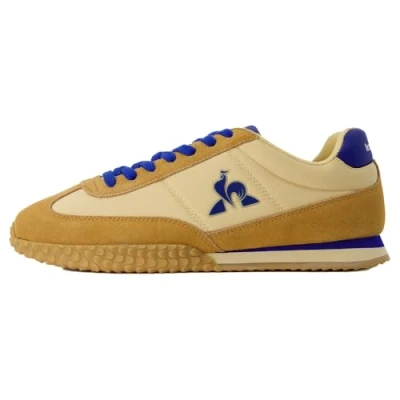Afbeelding van le coq sportif Veloce I Unisex Sneakers laag, Maat: 43, Italian straw/honey yellow Leer/ synthetisch
