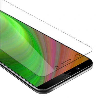 Afbeelding van Cadorabo Screenprotector geschikt voor Vivo Y71 Pantser film Beschermende in KRISTALHELDER Geharde (Tempered) display beschermglas 9H hardheid met 3D Touch