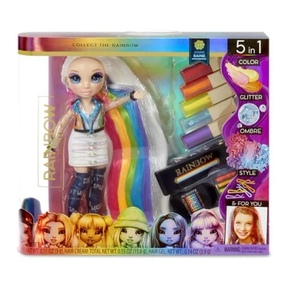 Afbeelding van Playset Rainbow Hair Studio High 569329E7C 5 in 1 (30 cm)