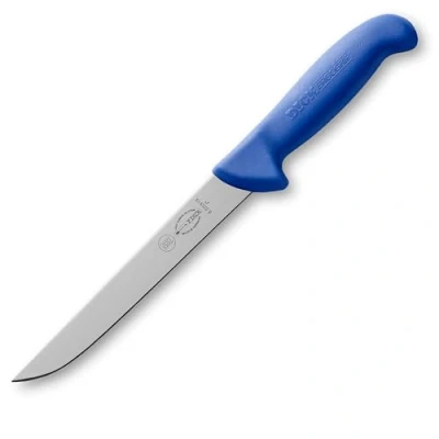 Afbeelding van F. DICK ErgoGrip 82259181 uitbeenmes met lemmet 18 cm, staal X55CrMo14, roestvrij, hardheid 56 HRC, blauw