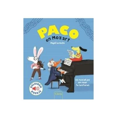 Afbeelding van Uitgeverij clavis geluidenboek paco en mozart