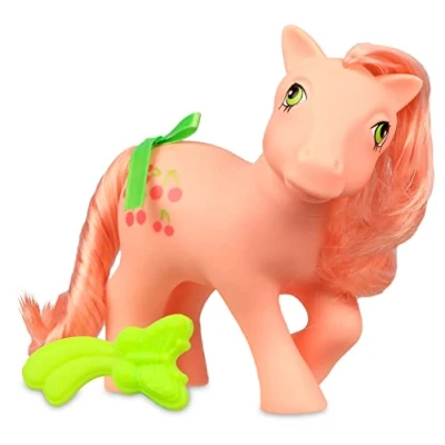 Afbeelding van Cherries Jubilee Classic Pony, My Little Basic Fun, 35287, retro ponycadeaus voor meisjes en jongens, eenhoornspeelgoed jongens vanaf 3 jaar