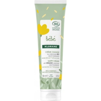 Afbeelding van Klorane Bébé Bio Diaper Cream 100 Ml