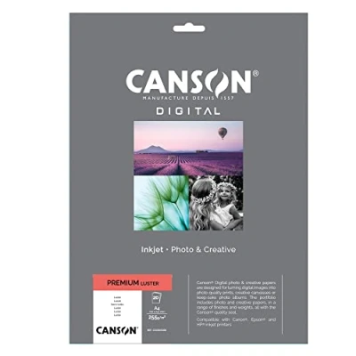 Afbeelding van Canson 94664 Inkjet papier A4, 20 Fg, 255 g, Rc kroonluchter