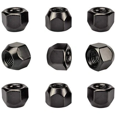 Afbeelding van 20 ZWARTE Wielmoeren Moeder Velgen Staal Ford Focus RS Kuga Mondeo Break Mazda 626 929 CX 5 7