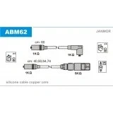Afbeelding van JANMOR ABM62 Bougiekabelset VOLKSWAGEN: Golf 3, 4 Cabrio, 3 SEAT: Ibiza 2