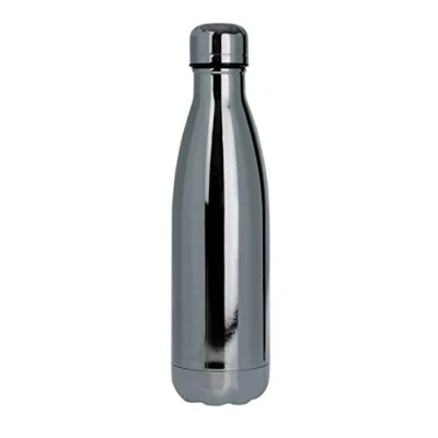 Afbeelding van Nerthus Drinkfles Vacuüm 500ml Gun Metal (warm En Koud)