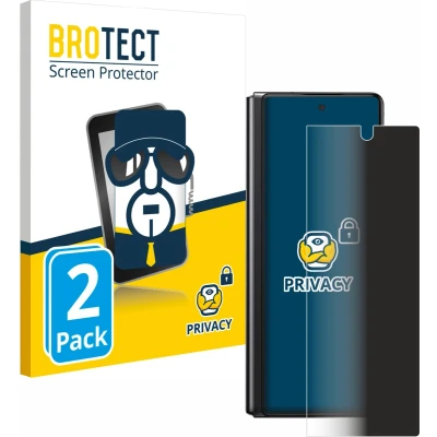 Afbeelding van BROTECT privacy screenprotector voor Samsung Galaxy Z Fold 2 5G Folie Beschermfolie Blauwlichtfilter (2 Stuks)