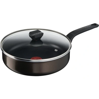 Afbeelding van Tefal Easy Cook &amp; Clean Hapjespan met deksel 26 cm