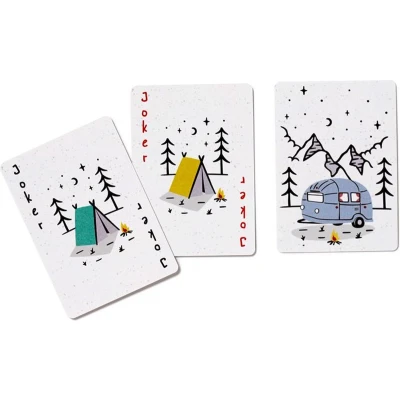 Afbeelding van Kaartspel/Speelkaarten Wildwood Caravan Thema 8.5x6cm