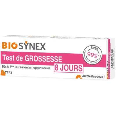 Afbeelding van BioSynex 8 daagse Zwangerschapstest Betrouwbaar Gevoelig Snel