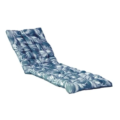 Afbeelding van Atout Ciel Gewatteerd kussen, tweekleurig, voor zonnebad, ligstoel van waterafstotende stof, 190 x 60 cm, 6 varianten