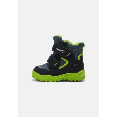 Afbeelding van Superfit Husky Snowboots voor kinderen, Maat: 21, Blau/grün Imitatieleer/ textiel