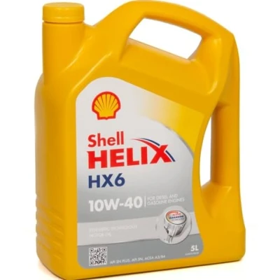 Afbeelding van Shell Helix HX6 10W40 motorolie, 5L
