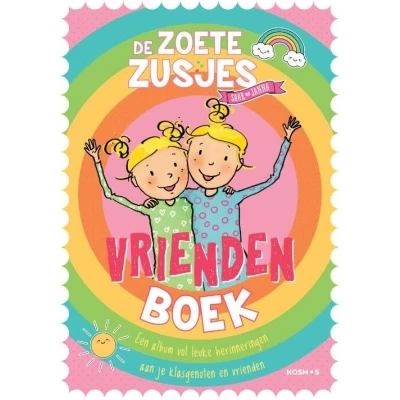 Afbeelding van DE ZOETE ZUSJES VRIENDENBOEK