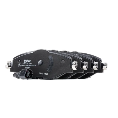 Afbeelding van VALEO 302145 Remblokkenset FIRST Vooras Incl. slijtage waarschuwingscontact Met anti kreukplaat VOLKSWAGEN: Caddy Alltrack IV Kombi, Golf Sportsvan