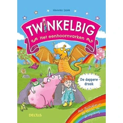 Afbeelding van Twinkelbig het eenhoornvarken De dappere draak